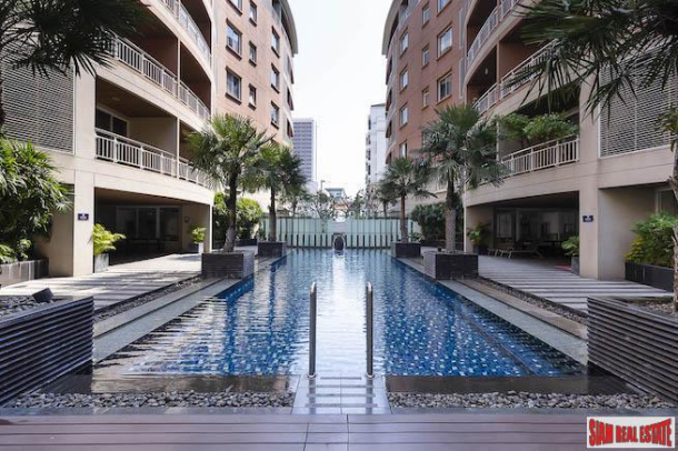 The Rise Sukhumvit 39 | Two Bedroom with Pool View in a Phrom Phong Low Rise Condo-1