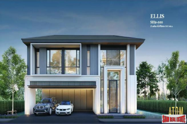 Exclusive Luxury Pool Villa Development with English Architecture at Bangna Rama 9 - 4 Bed Units-2