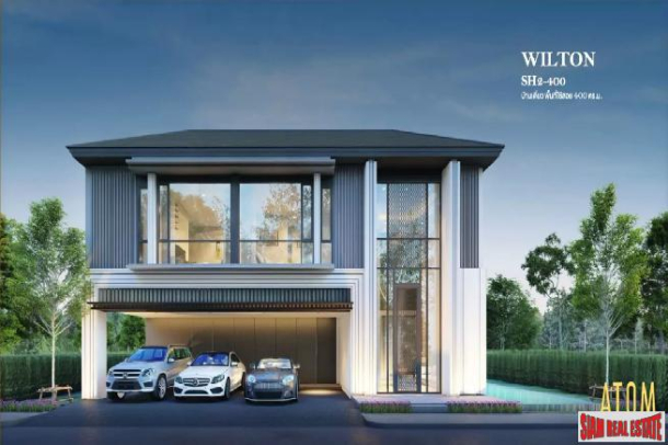 Exclusive Luxury Pool Villa Development with English Architecture at Bangna Rama 9 - 4 Bed Units-3