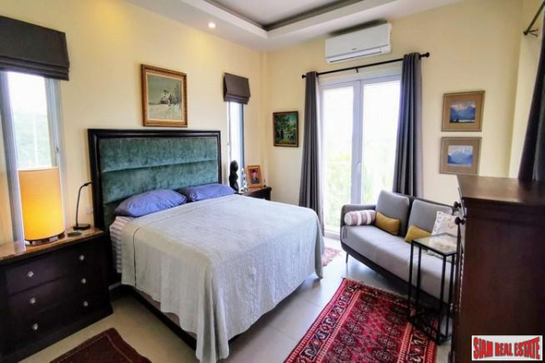 Large Four Bedroom Decorated in Modern-Thai Style with Private Swimming Pool for Sale in Huay Yai-18