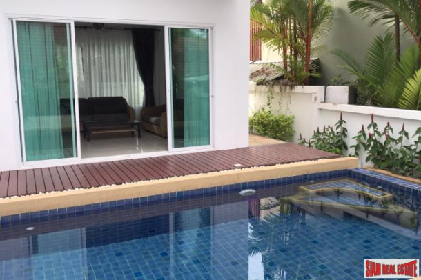 Three Storey, Three Bedroom House with Private Pool for Rent in Chalong-5