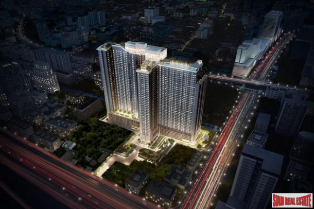 Newly Completed Mega Project with 2,400 Sqm of Sky Facilities only 300 metres to MRT Phra Ram 9, Rama 9 Road - Studio Units-4