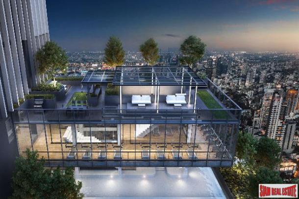 Highest Floor 3 Bed Loft at this New Exciting High-Rise Condo at Asoke-3