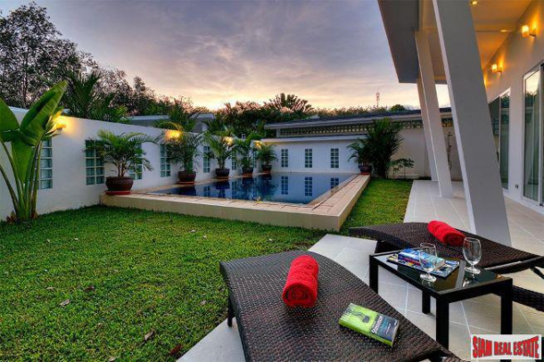 Trendy Three Bedroom Pool Villa  for Rent with Wonderful Outdoor Area-17