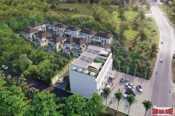 Exclusive New Three Bedroom Pool Villas and Commercial Units in Private Cherng Talay Estate-2