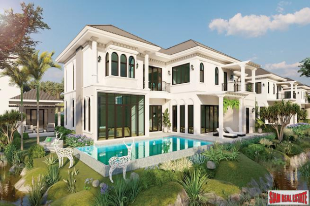 Exclusive New Three Bedroom Pool Villas and Commercial Units in Private Cherng Talay Estate-6