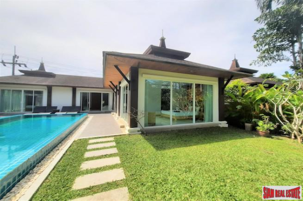 Bright & Open Two Bedroom Pool Villa with Tropical Gardens for Sale in Baan Don-2