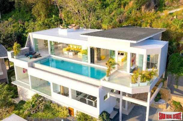 Stunning Four Bedroom Sea View Villa for Sale in Chaeweng Noi , Koh Samui-2