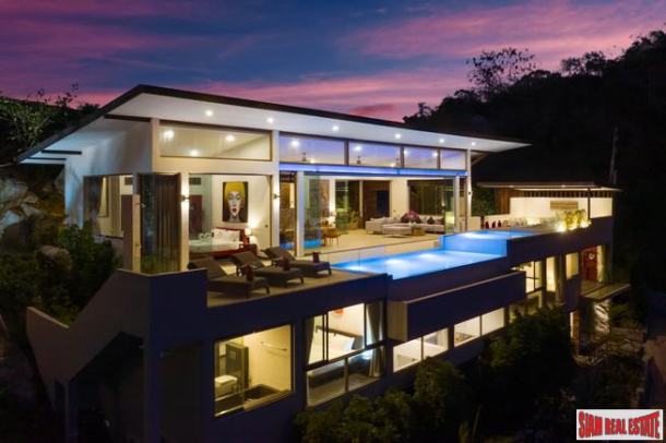 Exclusive Four Bedroom Sea View Pool Villa for Sale in Chaweng Noi, Koh Samui-21