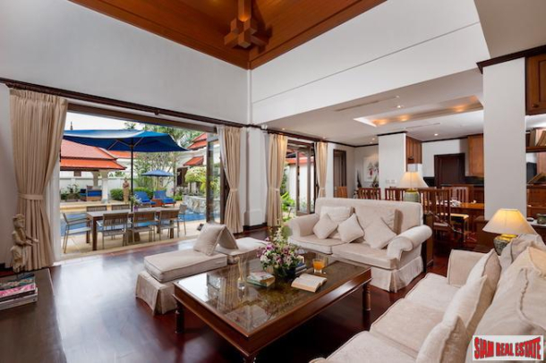 Saitaan Villa | Magnificent Modern Thai Style Four Bedroom with Private Pool for Sale in Bang Tao-2