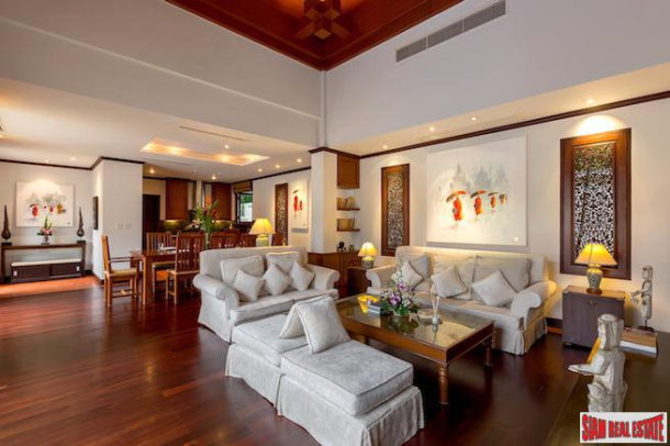 Saitaan Villa | Magnificent Modern Thai Style Four Bedroom with Private Pool for Sale in Bang Tao-5