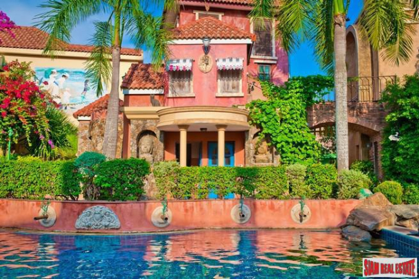 Unique Mediterranean Tuscany-Style Resort For Sale in East Pattaya-2
