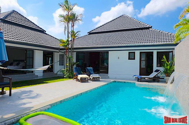 Loch Palm Cove | Large Courtyard Design Three Bedroom Pool Villa for Rent-1