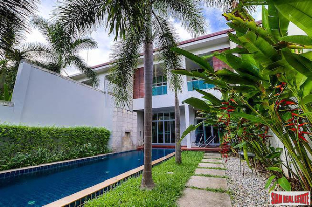 Spacious Three Bedroom Town House with Private Swimming Pool for Sale in Bang Tao - Best Price in the Complex-1