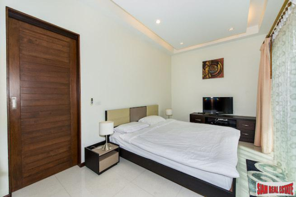Modern Spacious Three Bedroom Private Pool Villa  ins Small Secure Rawai Estate-11