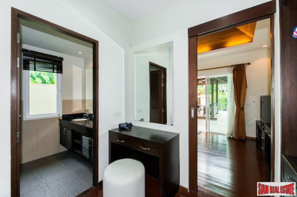 Modern Spacious Three Bedroom Private Pool Villa  ins Small Secure Rawai Estate-14