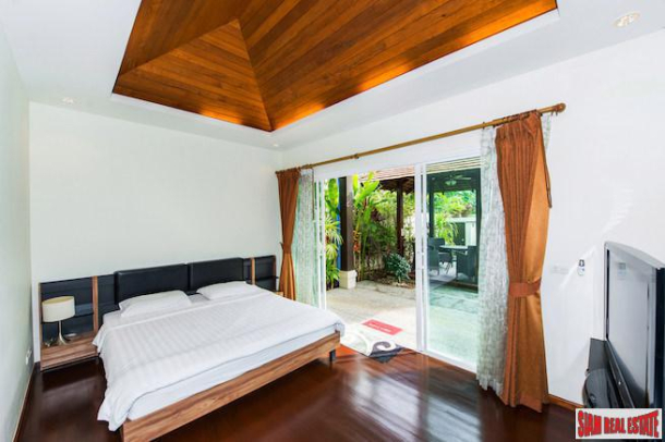 Modern Spacious Three Bedroom Private Pool Villa  ins Small Secure Rawai Estate-16