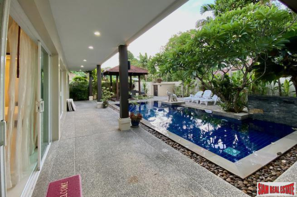 Modern Spacious Three Bedroom Private Pool Villa  ins Small Secure Rawai Estate-29