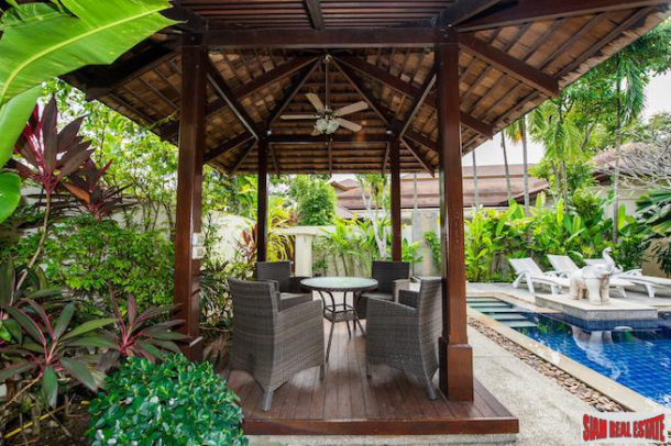 Modern Spacious Three Bedroom Private Pool Villa  ins Small Secure Rawai Estate-3