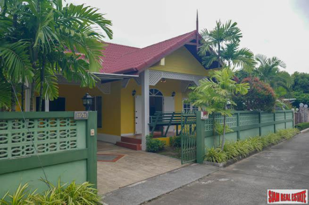 Charming Three Bedroom House in Quiet Chalong Residential Area-1