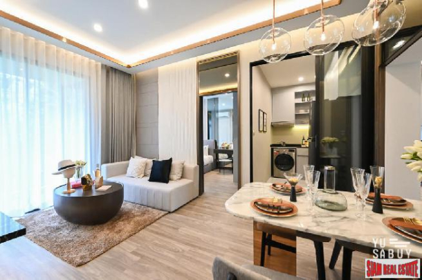 New Luxury Neo Classic Designed High-Rise at Charoennakorn close to Icon Siam, BTS Gold Line and the Riverside - 1 Bed Units - BitCoin Accepted as Payment!-18