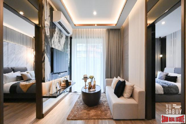 New Luxury Neo Classic Designed High-Rise at Charoennakorn close to Icon Siam, BTS Gold Line and the Riverside - 1 Bed Units - BitCoin Accepted as Payment!-22