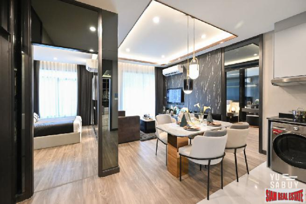 New Luxury Neo Classic Designed High-Rise at Charoennakorn close to Icon Siam, BTS Gold Line and the Riverside - 1 Bed Units - BitCoin Accepted as Payment!-24
