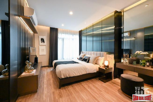 New Luxury Neo Classic Designed High-Rise at Charoennakorn close to Icon Siam, BTS Gold Line and the Riverside - 2 Bed Units - BitCoin Accepted as Payment-19