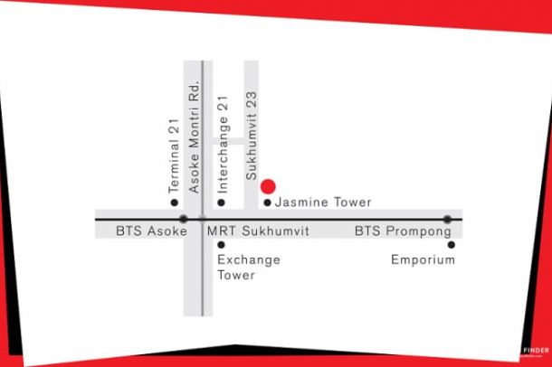 1-BED Condo EDGE Sukhumvit.23 near BTS Asoke Station,MRT Sukhumvit Station-14