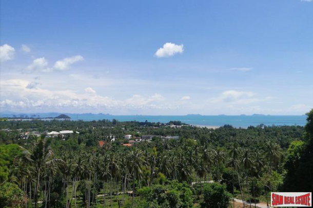 Four Bedroom Sea View Villa + Two Bedroom Guest House for Sale in the Hills of Nathon, Koh Samui-12