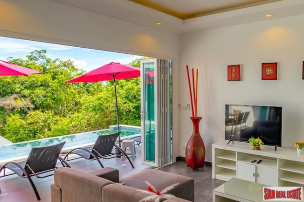 Four Bedroom Sea View Villa + Two Bedroom Guest House for Sale in the Hills of Nathon, Koh Samui-15