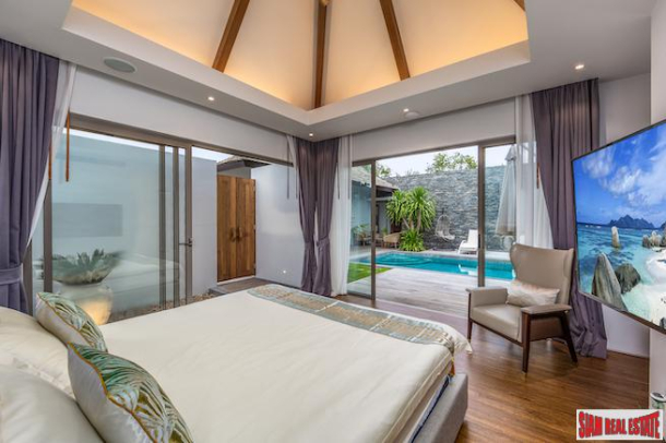New Luxurious Three Bedroom Pool Villa for Sale  only 7 Minutes from Layan Beach-16