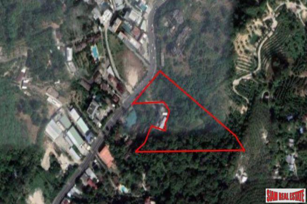Large 10 Rai Sea View Land Plot for Sale Overlooking Patong Bay-8
