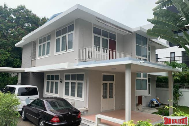 Pet Friendly Two Storey Four Bedroom House for Rent in Thong Lo-1