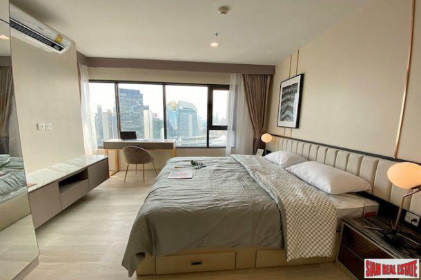 Life One Wireless | Modern Two Bedroom with City Views from the 40th Floor for Rent in Ploenchit-13