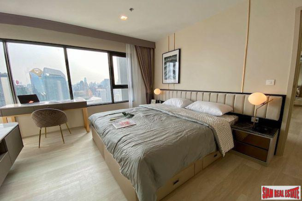 Life One Wireless | Modern Two Bedroom with City Views from the 40th Floor for Rent in Ploenchit-17