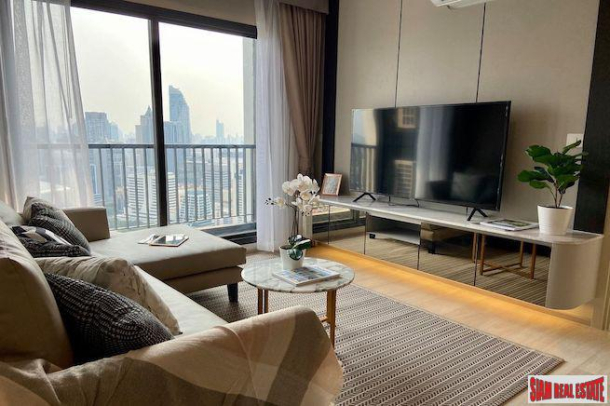 Life One Wireless | Modern Two Bedroom with City Views from the 40th Floor for Rent in Ploenchit-20