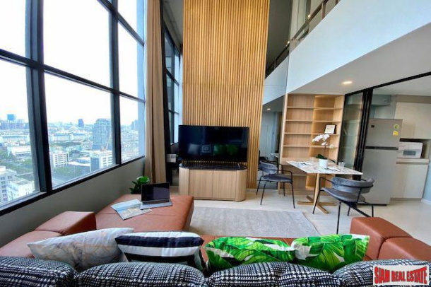 Knightsbridge Prime Sathorn | Unique Loft-style One Bedroom Condo for Rent with Unbelievable City Views-13