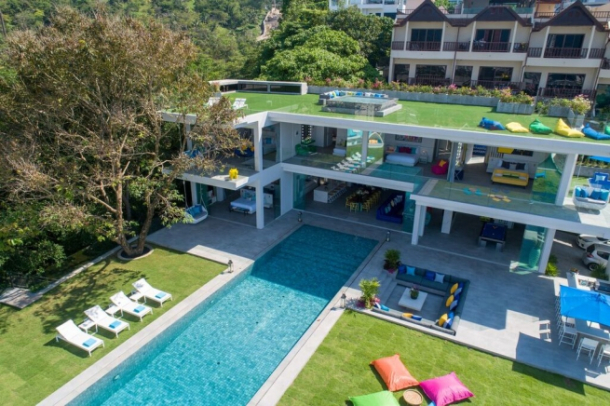 Ultimate Luxury Five Bedroom Pool Villa with Sea Views for Sale in the Hills of Patong-16