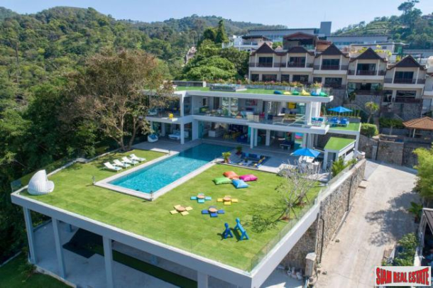 Ultimate Luxury Five Bedroom Pool Villa with Sea Views for Sale in the Hills of Patong-2