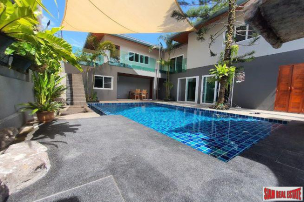 Large Two Storey Private Four Bedroom Pool Villa for Rent in a Nice Area of Rawai-2