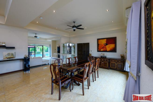 Santa Maria Estate | Impressive Six Bedroom Tropical Pool Villa for Sale Near the Golf Course in East Pattaya-3