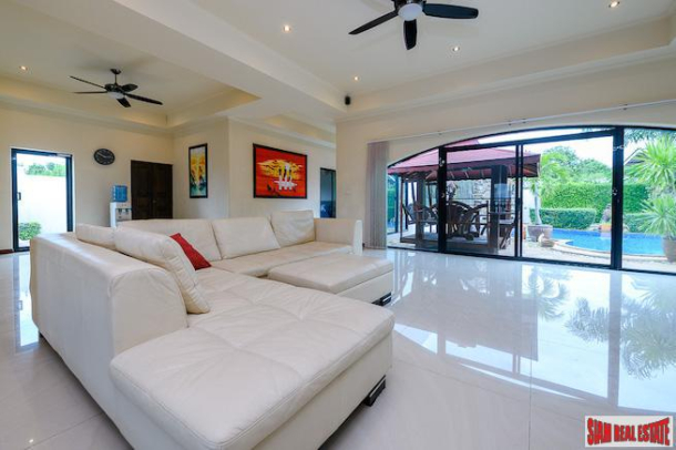 Santa Maria Estate | Impressive Six Bedroom Tropical Pool Villa for Sale Near the Golf Course in East Pattaya-6