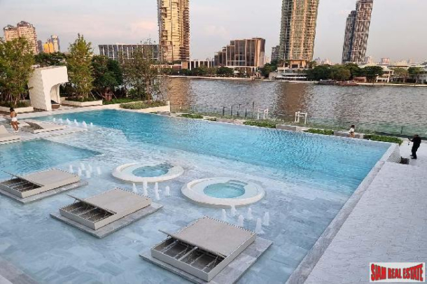 Best Waterfront Living in the Heart of Bangkok at this Newly Completed High-Rise Condo (Sathorn-Chareonnakorn) - 2 Bed 49.1 Sqm Unit-9