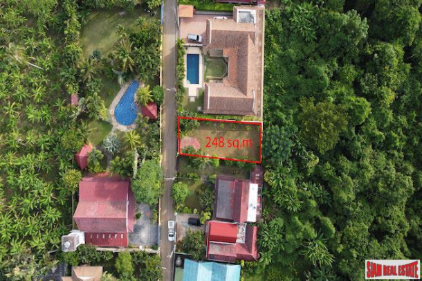 248 sqm Flat Land Plot with Boundary Wall & Gate in Place for Sale in Rawai-4