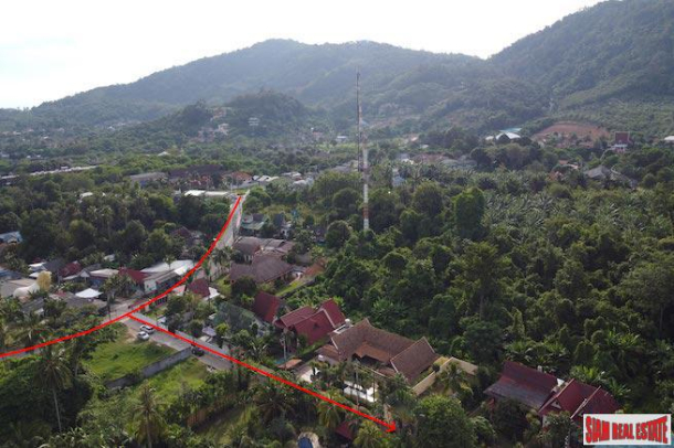 248 sqm Flat Land Plot with Boundary Wall & Gate in Place for Sale in Rawai-5