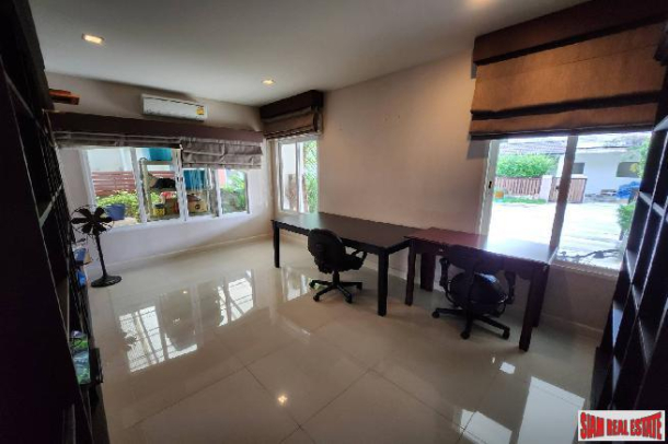 Burasiri Onnut Bangna | Large 2 Storey 4 Bed Family Home in Secure Estate close to  Golf and Suvarnabhumi Airport-16
