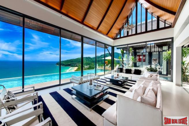 Villa Paradiso | 5.5 MLN USD Spectacular Five Bedroom Designer Pool Villa with Amazing Sea and Naithon Beach Views-3
