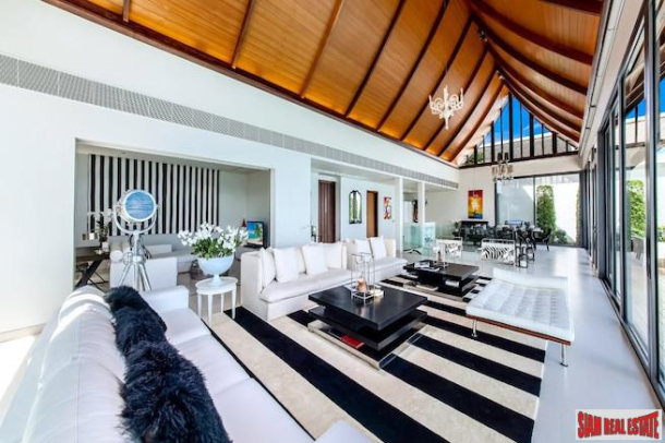 Villa Paradiso | 5.5 MLN USD Spectacular Five Bedroom Designer Pool Villa with Amazing Sea and Naithon Beach Views-5