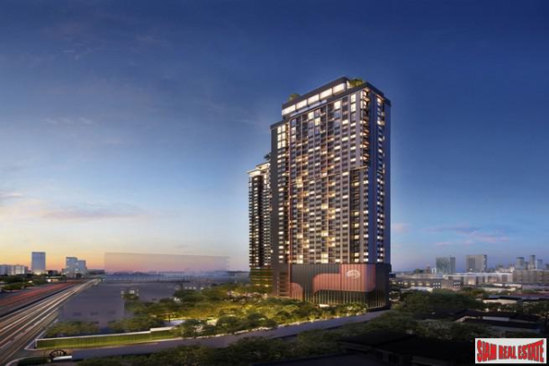 Exclusive New High-Rise Condo Launch by Leading Developers with River, Park and City Views at Rama 4 Road by Asoke and Phrom Phong -2 Bed Units - Only 12% Down-Payment!-6